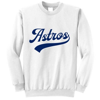 A.S.T.R.O.S. Retro Style 70s 80s First Name Sweatshirt