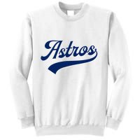 A.S.T.R.O.S. Retro Style 70s 80s First Name Sweatshirt