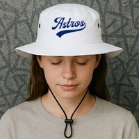 A.S.T.R.O.S. Retro Style 70s 80s First Name Bucket Hat