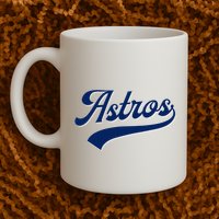 A.S.T.R.O.S. Retro Style 70s 80s First Name Mug