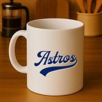 A.S.T.R.O.S. Retro Style 70s 80s First Name Mug