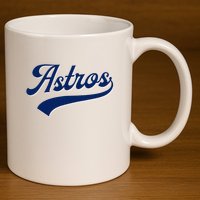 A.S.T.R.O.S. Retro Style 70s 80s First Name 11oz C Handle Ceramic Mug