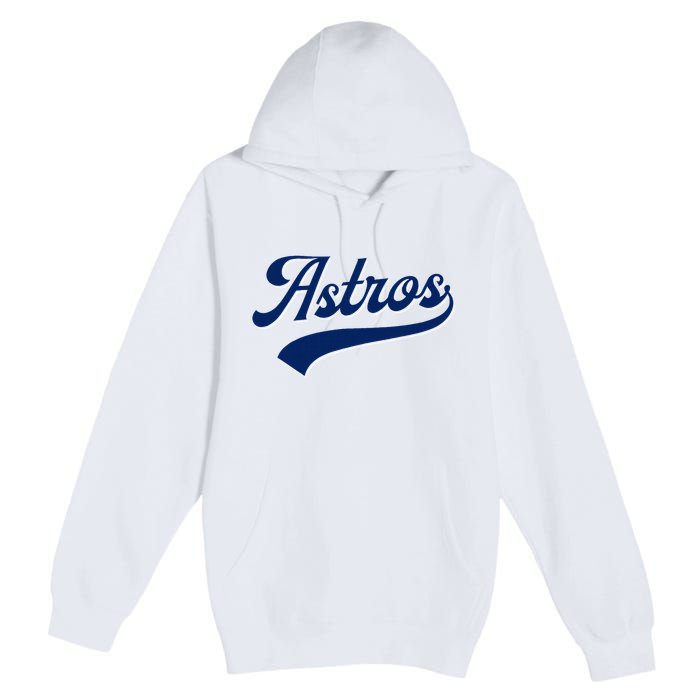 A.S.T.R.O.S. Retro Style 70s 80s First Name Premium Pullover Hoodie