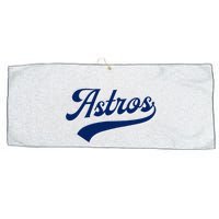 A.S.T.R.O.S. Retro Style 70s 80s First Name Large Microfiber Waffle Golf Towel