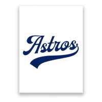 A.S.T.R.O.S. Retro Style 70s 80s First Name Poster