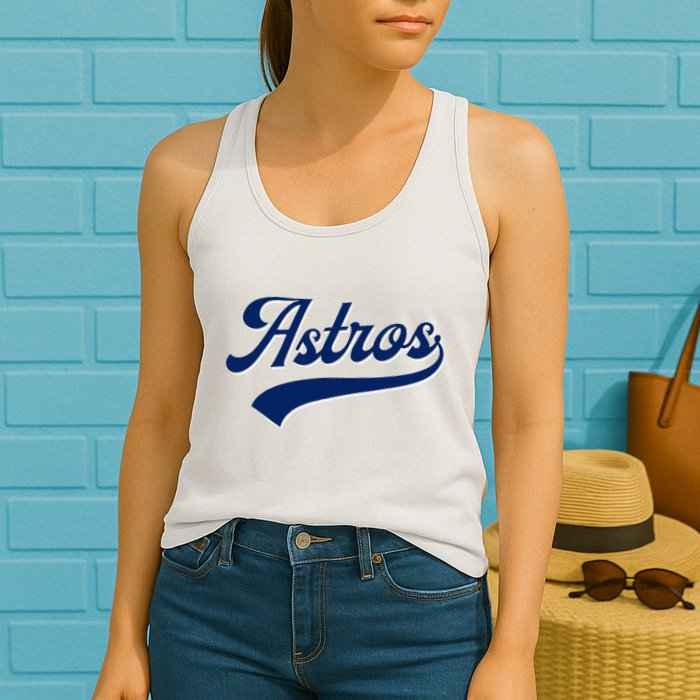 A.S.T.R.O.S. Retro Style 70s 80s First Name Womens Tank Top