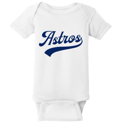 A.S.T.R.O.S. Retro Style 70s 80s First Name Baby Bodysuit