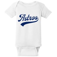 A.S.T.R.O.S. Retro Style 70s 80s First Name Baby Bodysuit