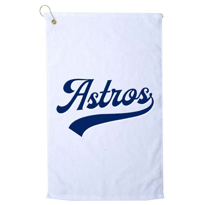 A.S.T.R.O.S. Retro Style 70s 80s First Name Golf Towel
