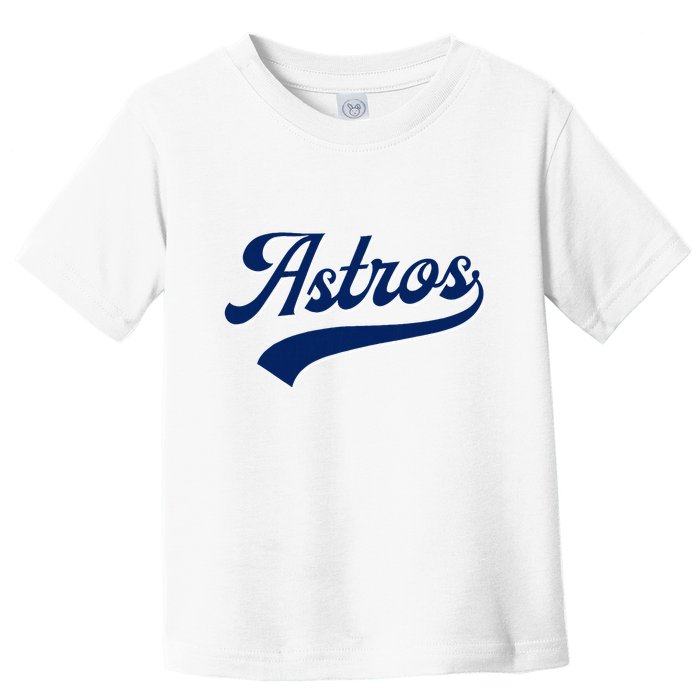A.S.T.R.O.S. Retro Style 70s 80s First Name Toddler T-Shirt