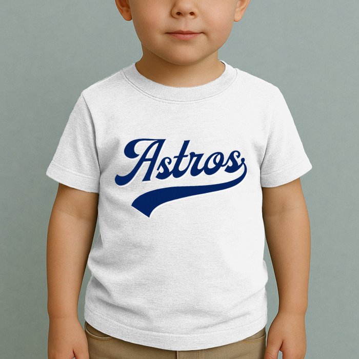 A.S.T.R.O.S. Retro Style 70s 80s First Name Toddler T-Shirt