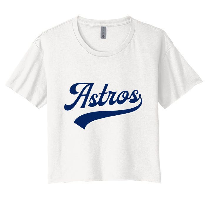 A.S.T.R.O.S. Retro Style 70s 80s First Name Crop Top