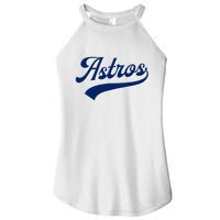 A.S.T.R.O.S. Retro Style 70s 80s First Name Women's Perfect Tri Rocker Tank