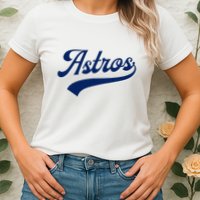 A.S.T.R.O.S. Retro Style 70s 80s First Name Womens T-Shirt