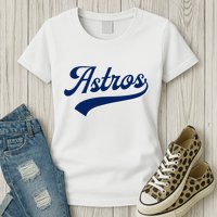 A.S.T.R.O.S. Retro Style 70s 80s First Name Womens T-Shirt