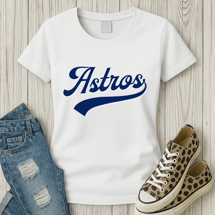 A.S.T.R.O.S. Retro Style 70s 80s First Name Womens T-Shirt