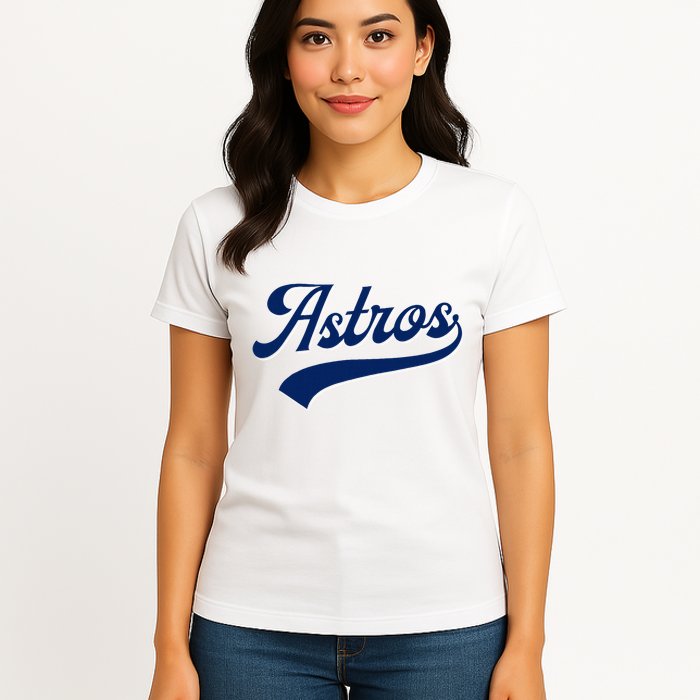 A.S.T.R.O.S. Retro Style 70s 80s First Name Womens T-Shirt
