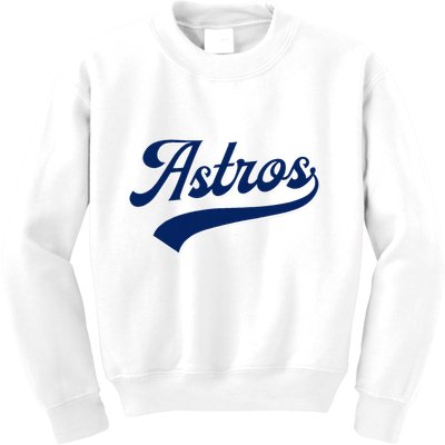 A.S.T.R.O.S. Retro Style 70s 80s First Name Kids Sweatshirt