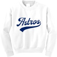 A.S.T.R.O.S. Retro Style 70s 80s First Name Kids Sweatshirt
