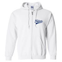 A.S.T.R.O.S. Retro Style 70s 80s First Name Full Zip Hoodie