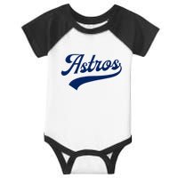 A.S.T.R.O.S. Retro Style 70s 80s First Name Infant Baby Jersey Bodysuit
