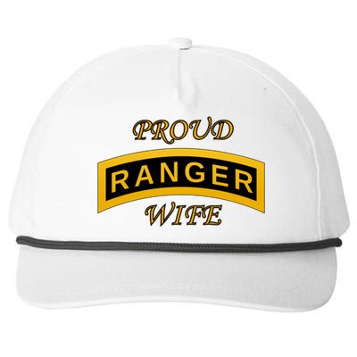 Army Ranger School Tab Meaningful Gift Proud Wife Meaningful Gift Snapback Five-Panel Rope Hat