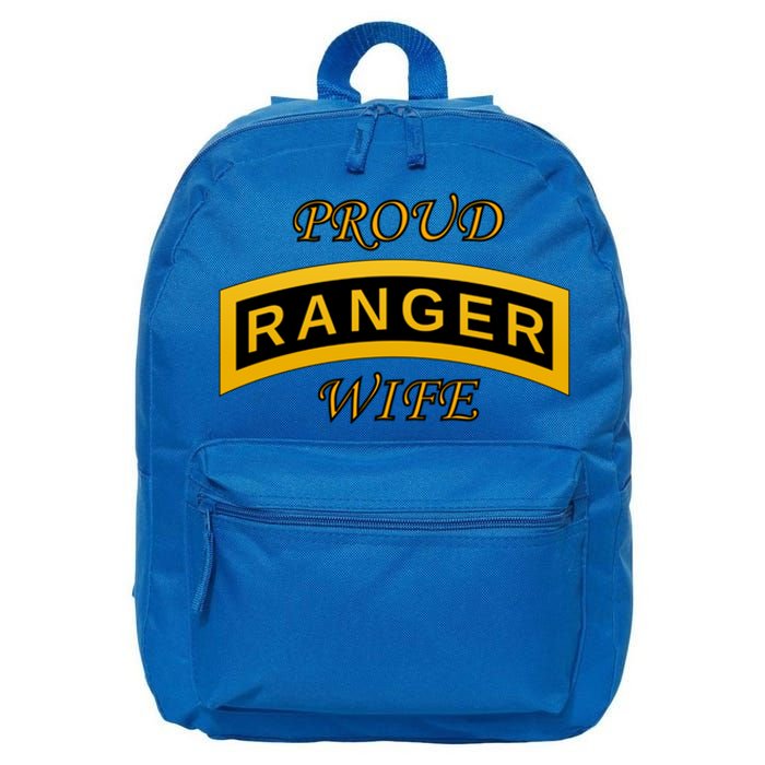 Army Ranger School Tab Meaningful Gift Proud Wife Meaningful Gift 16 in Basic Backpack