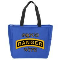 Army Ranger School Tab Meaningful Gift Proud Wife Meaningful Gift Zip Tote Bag