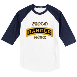 Army Ranger School Tab Meaningful Gift Proud Wife Meaningful Gift Baseball Sleeve Shirt