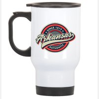 Arkansas Retro Style Ar Usa Stainless Steel Travel Mug