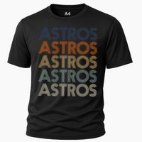 Astros Retro Style 70s 80s Personalized Jersey Cooling Performance Crew T-Shirt
