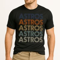 Astros Retro Style 70s 80s Personalized Jersey Cooling Performance Crew T-Shirt