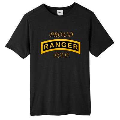 Army Ranger School Tab Proud Dad Gift Tall Fusion ChromaSoft Performance T-Shirt