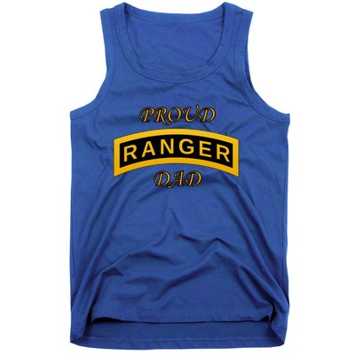 Army Ranger School Tab Proud Dad Gift Tank Top