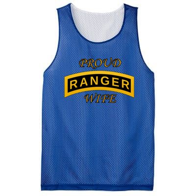 Army Ranger School Tab Gift Proud Wife Gift Funny Gift Mesh Reversible Basketball Jersey Tank