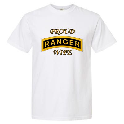 Army Ranger School Tab Gift Proud Wife Gift Funny Gift Garment-Dyed Heavyweight T-Shirt