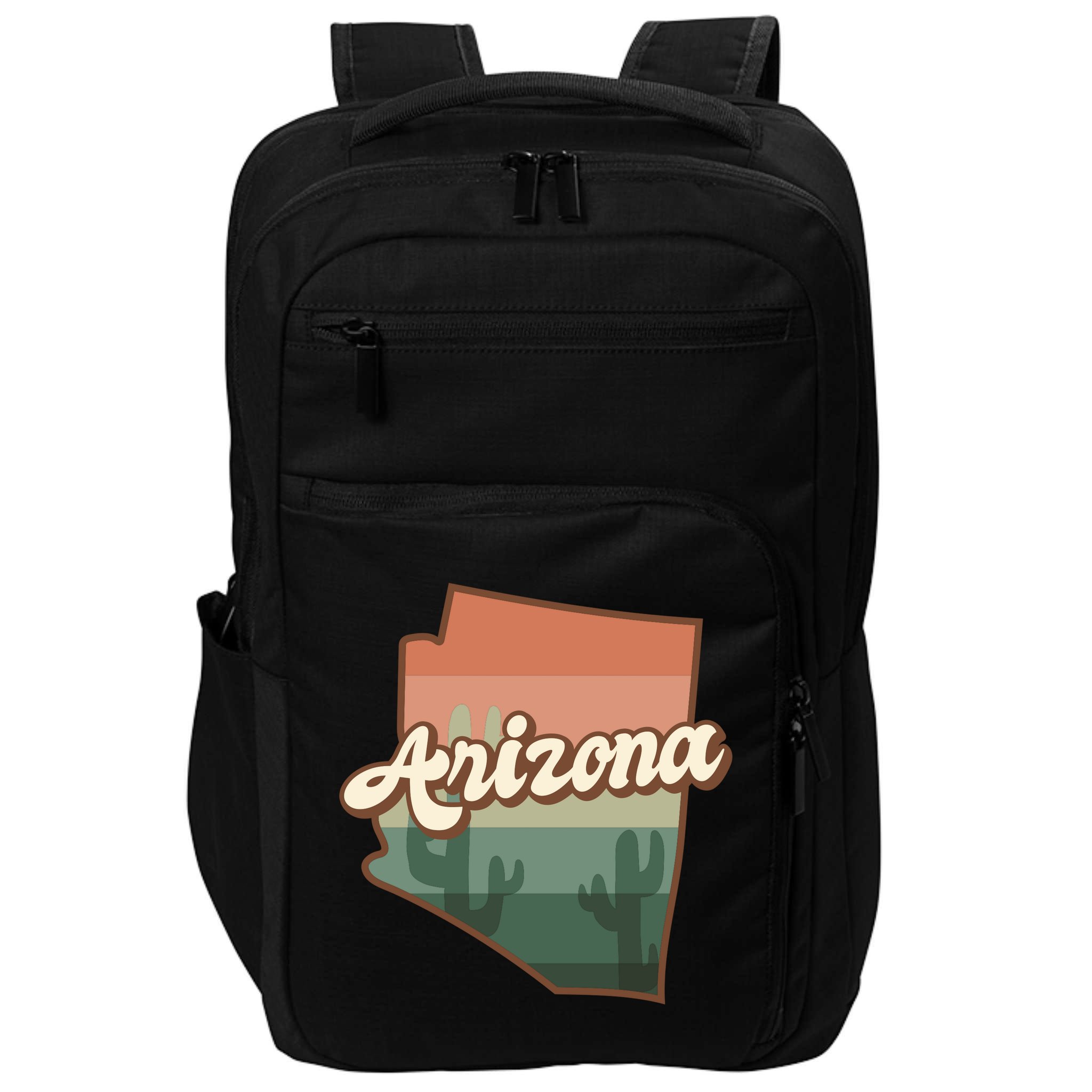 Arizona Retro Sunset Impact Tech Backpack