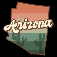Arizona Retro Sunset Backpack