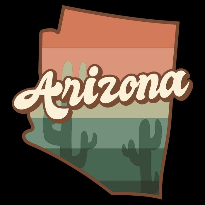 Arizona Retro Sunset Backpack