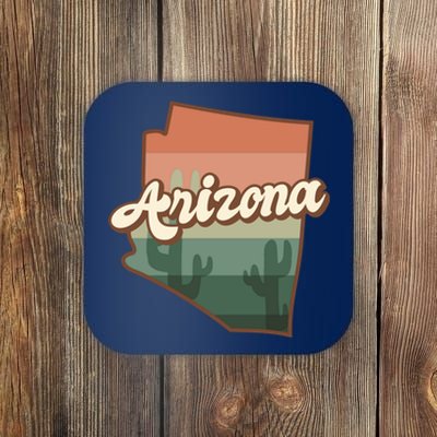 Arizona Retro Sunset Coaster