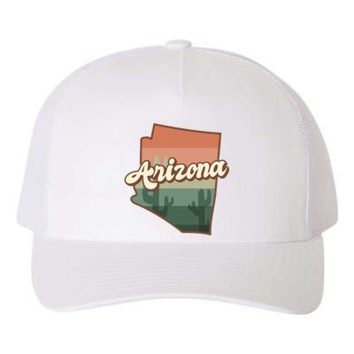 Arizona Retro Sunset Yupoong Adult 5-Panel Trucker Hat