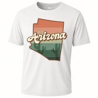 Arizona Retro Sunset Cooling Performance Crew T-Shirt