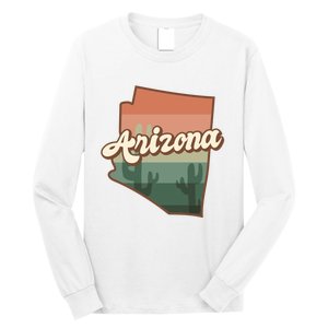 Arizona Retro Sunset Long Sleeve Shirt