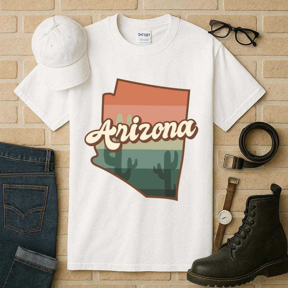 Arizona Retro Sunset Tall T-Shirt