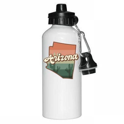 Arizona Retro Sunset Aluminum Water Bottle