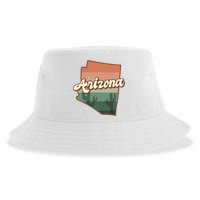 Arizona Retro Sunset Sustainable Bucket Hat