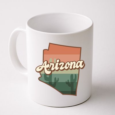 Arizona Retro Sunset Coffee Mug