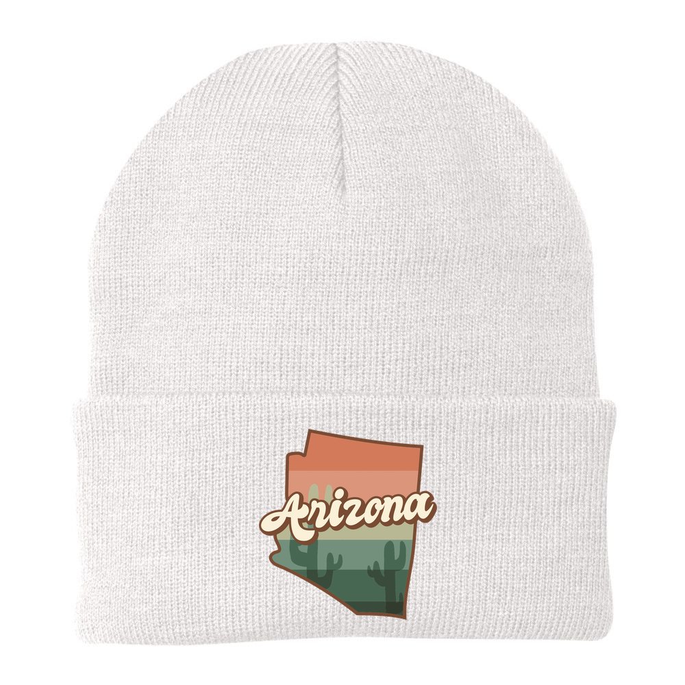 Arizona Retro Sunset Beanie