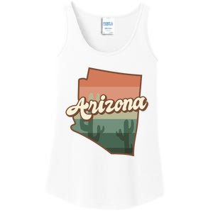 Arizona Retro Sunset Ladies Essential Tank