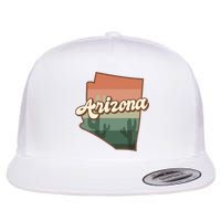 Arizona Retro Sunset Flatbill Hat